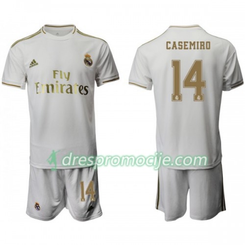 Real Madrid Dres CASEMIRO 14 Dječji Domaći 2019/20 Kratkih Rukava Real Madrid Dres CASEMIRO 14 Dječji Domaći 2019/20 Kratkih Rukava